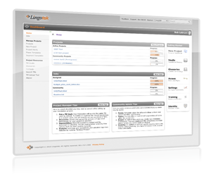Lingotek - Collaborative Translation Platform - Dashboard